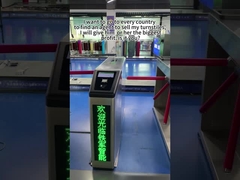 Ασφάλεια Τρίποδα Γύρισμα Φραγίδα RFID Αναγνώριση προσώπου 304 Ατσάλι Γύρισμα