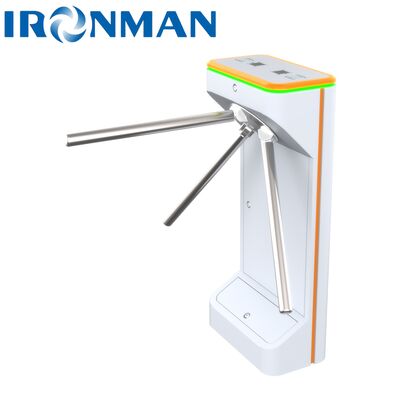 Ποιότητα  Compact Tripod Turnstile for Tight Spaces Slim Design 3-Arm Access Control Gate for Offices, Schools, Gyms, and High-Traffic Entrances Εργοστάσιο