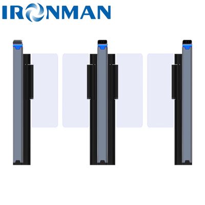 Ασφάλεια αυτόματη διπλή συρόμενη πύλη για σύστημα ελέγχου πρόσβασης