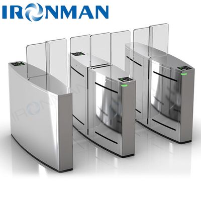 AC110-220V±10% τροφοδοσία ηλεκτρικής ενέργειας Αλουμινένια συρόμενη πύλη με ηλεκτρικούς κινητήρες και πίνακα ελέγχου